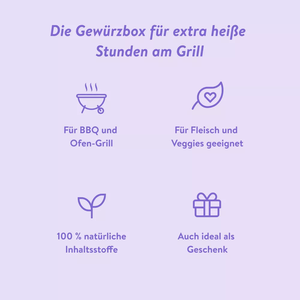 Just Spices - Grill Gewürzbox (8er)