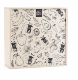 Just Spices - Große Holzbox: 16 Gewürze