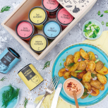 Just Spices - Kleine Holzbox: 8 Gewürze -  - 8er Holzbox Mood