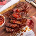 Just Spices - Texas BBQ Mix -  - Rindersteaks vom Grill mit Tomaten Chutney, bbq gewürzmischung 