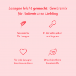 Just Spices - Lasagne Gewürzmix -  lasagne würzen 