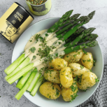 Just Spices - Spargel Topping -  Grüner Spargel mit Kartoffeln und Hollandaise, Gewürz für Spargel 