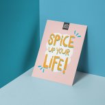 Just Spices - Postkarte - Spice Up Your Life