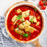 Just Spices - Tomatensoße Gewürz -  Fisch in Tomatensoße