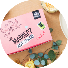 Hochzeits Gewürzbox (6er)