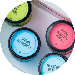 Hochzeits Gewürzbox (6er)