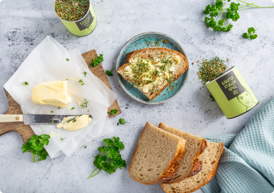 Kräuter Stullen Spice