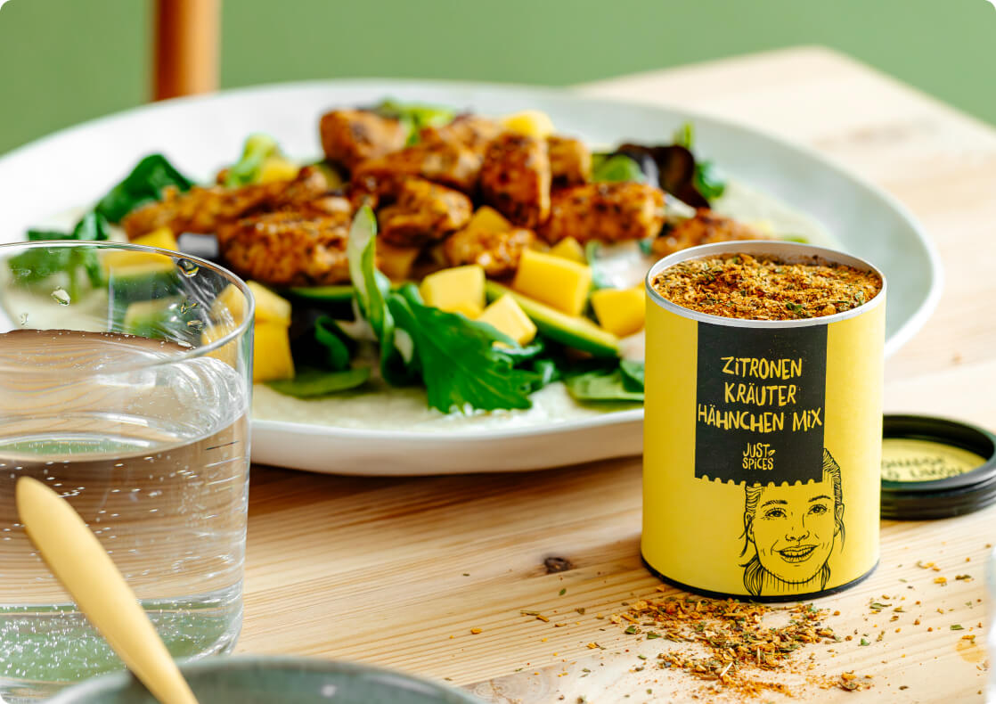 Zitronen Kräuter Hähnchen Mix