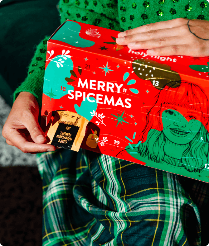 Kleiner Gewürz Adventskalender