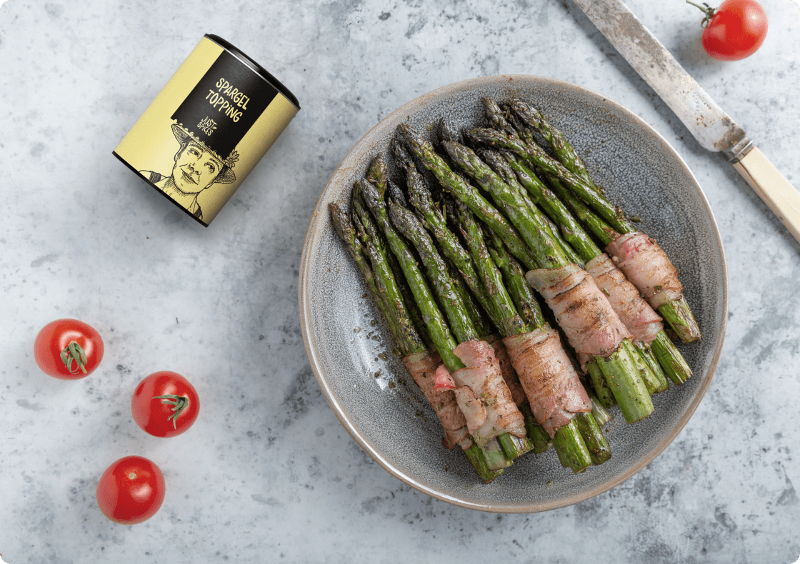 Spargel Topping