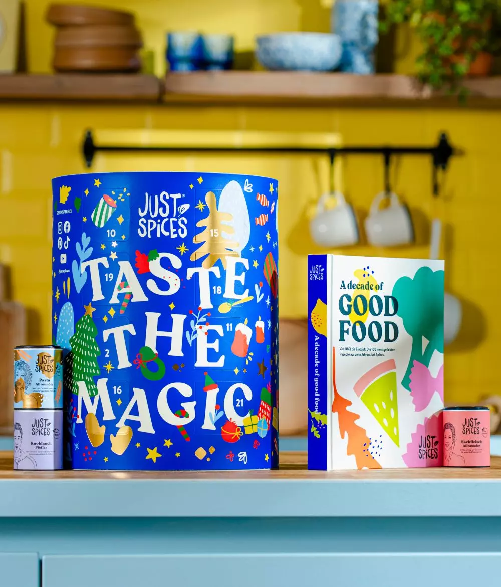 Just Spices - Grosser Gewürz Adventskalender -Personalisierbar