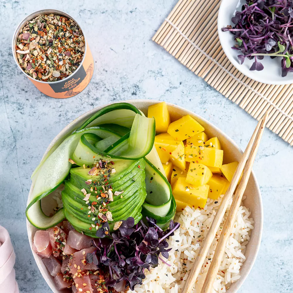 Just Spices - Asia Bowl Topping -  - Poke Bowl, Asia-Gewürze