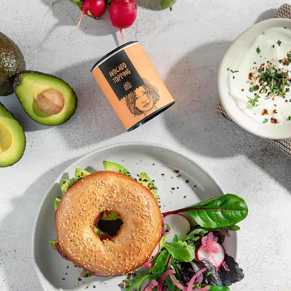 Just Spices - Veganes Gewürzset -  - Avocado Bagel