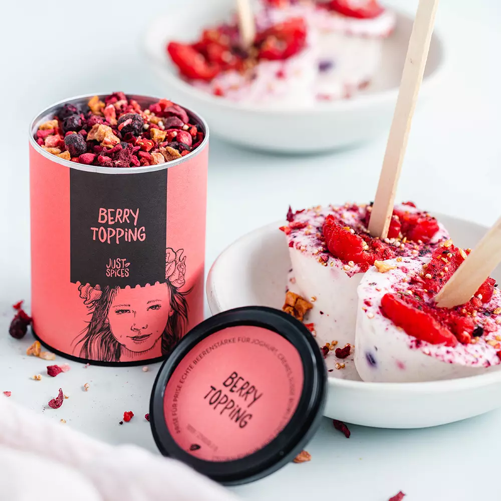 Just Spices - Berry Topping -  Eis, Berry Topping 