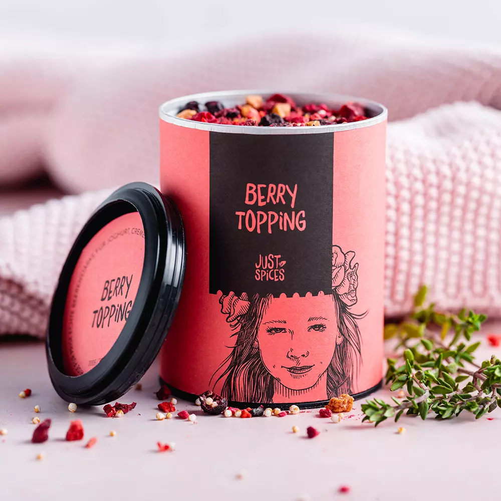 Just Spices - Berry Topping -  Rote Beeren Topping 