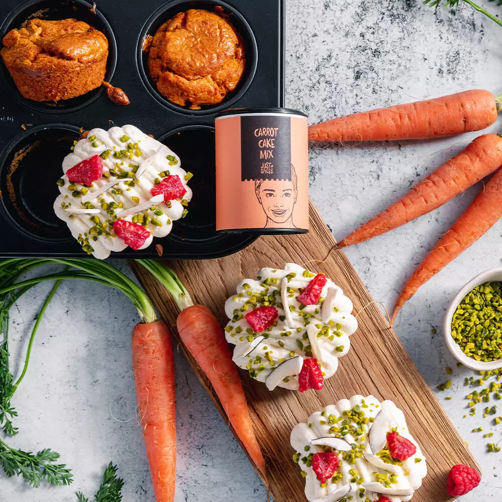 Just Spices - Carrot Cake Mix -  - Carrot Muffin