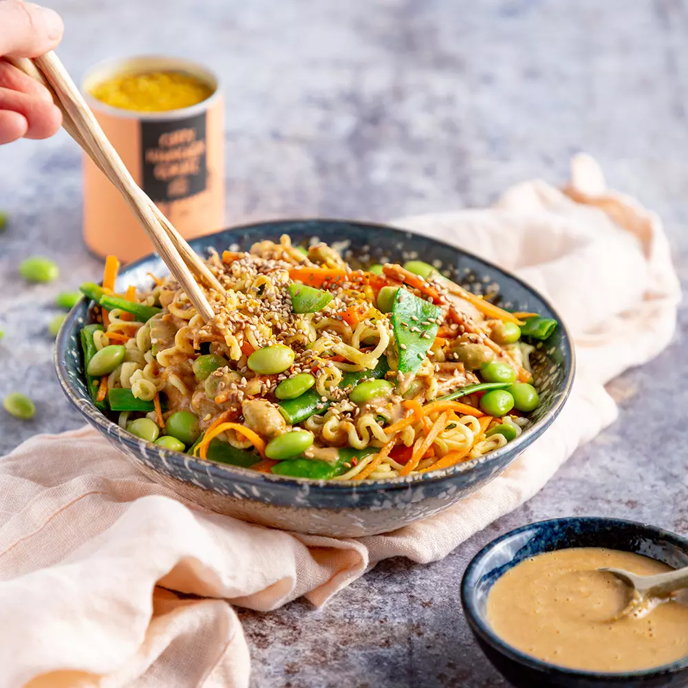 Just Spices - Curry Hähnchen Gewürz -  - Gebratene Nudeln