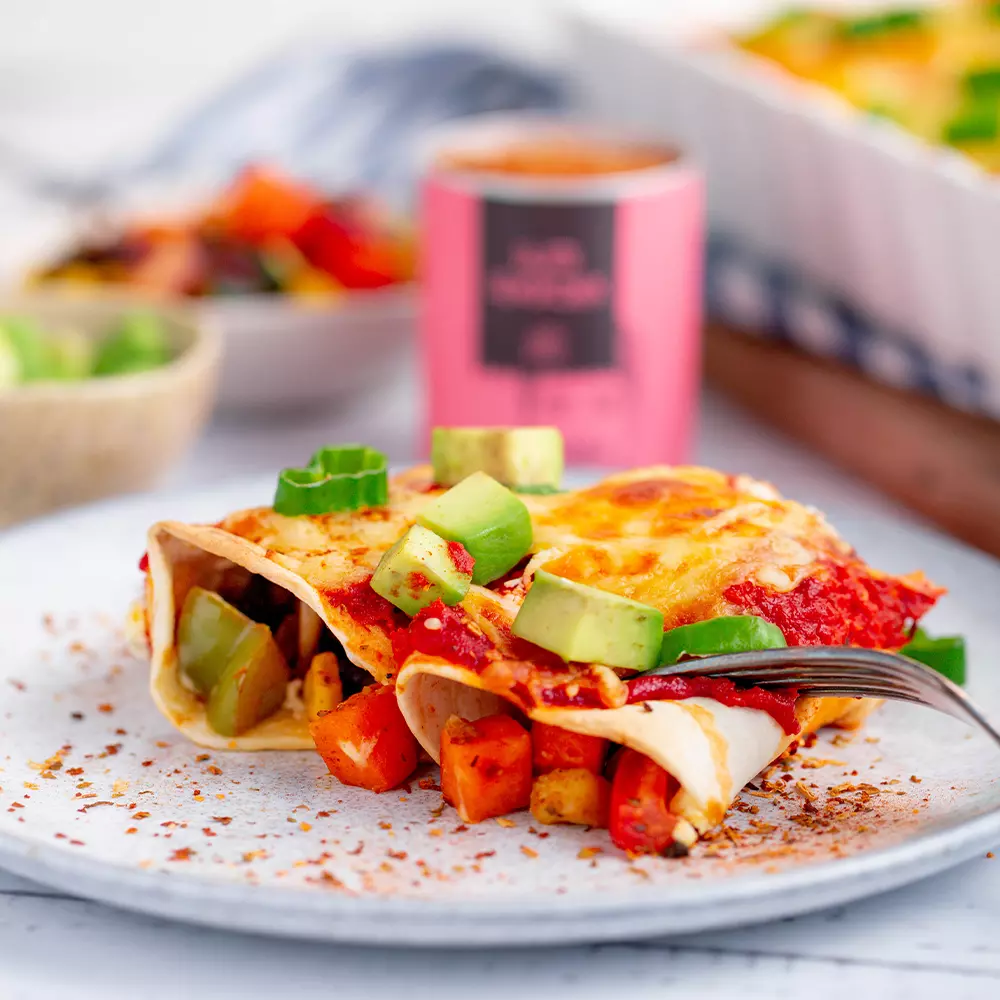 Just Spices - Fajita Gewürzmix -  - Vegetarische Enchiladas
