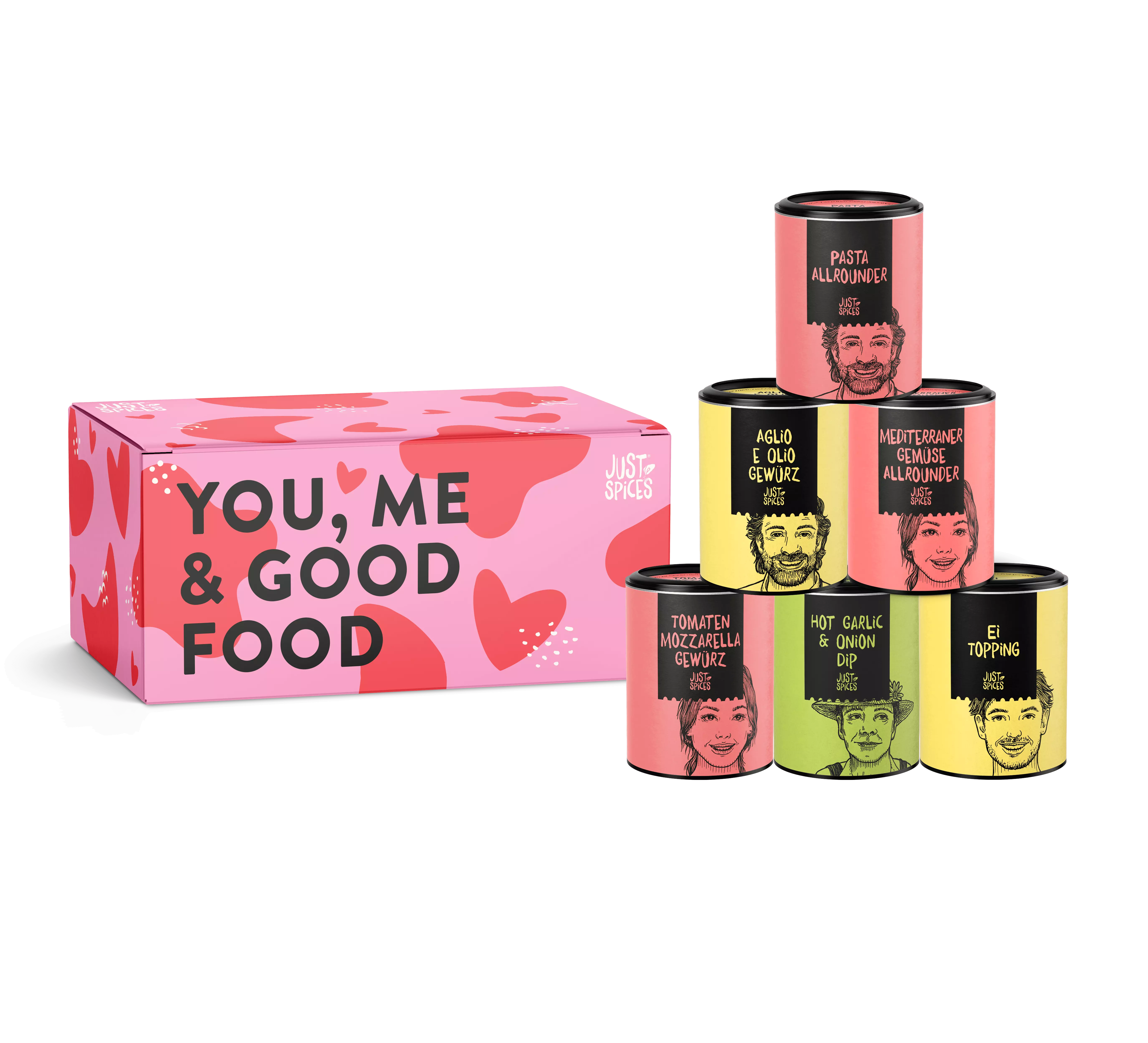 Just Spices - You, me & good food Gewürzbox (6er)