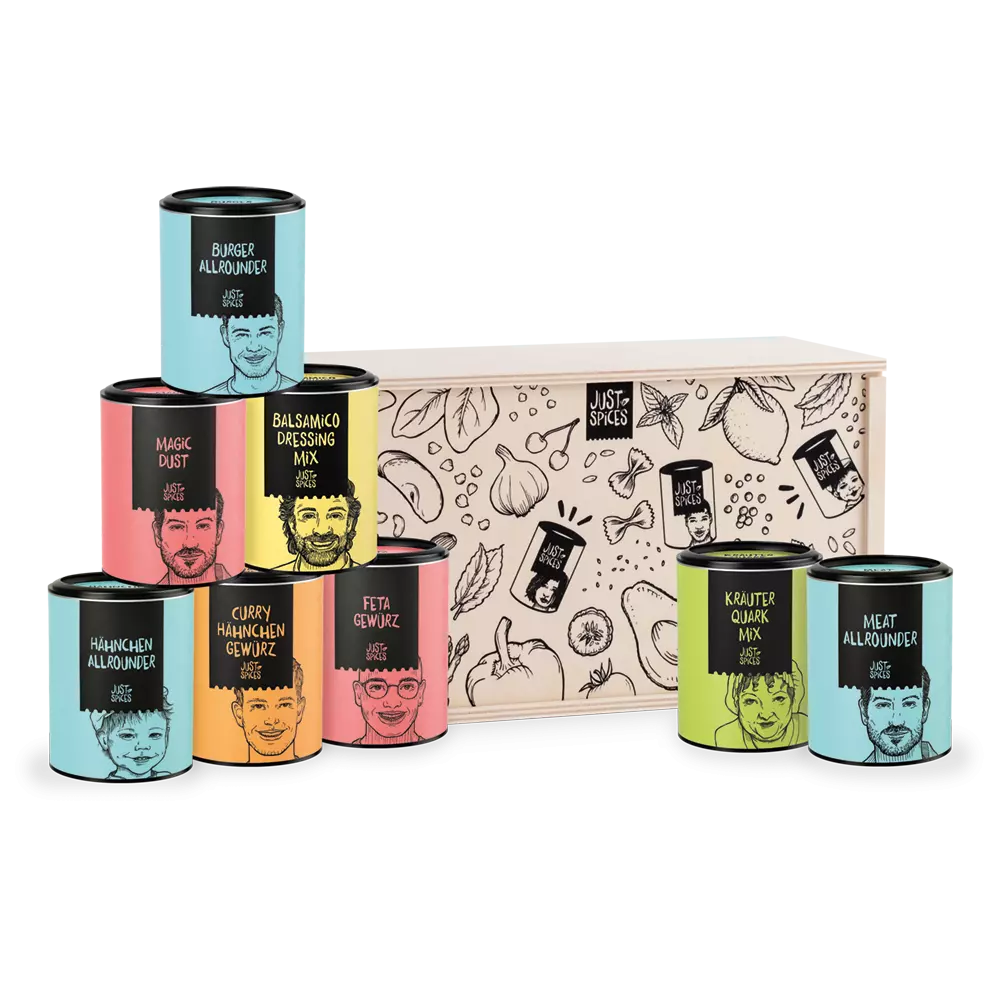 Just Spices - Grill Gewürzbox (8er)