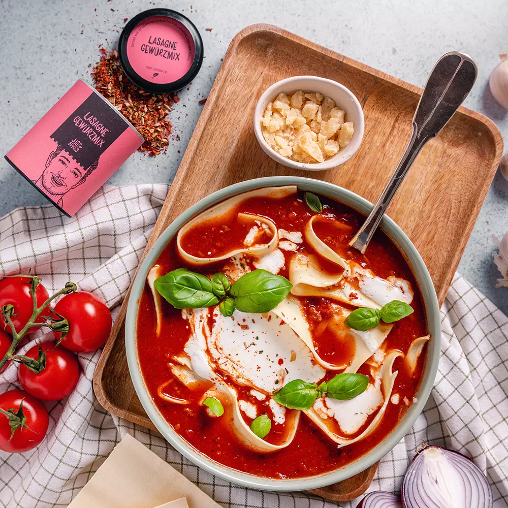 Just Spices - Lasagne Gewürzmix -  Lasagne Suppe, Lasagne Gewürzmix 