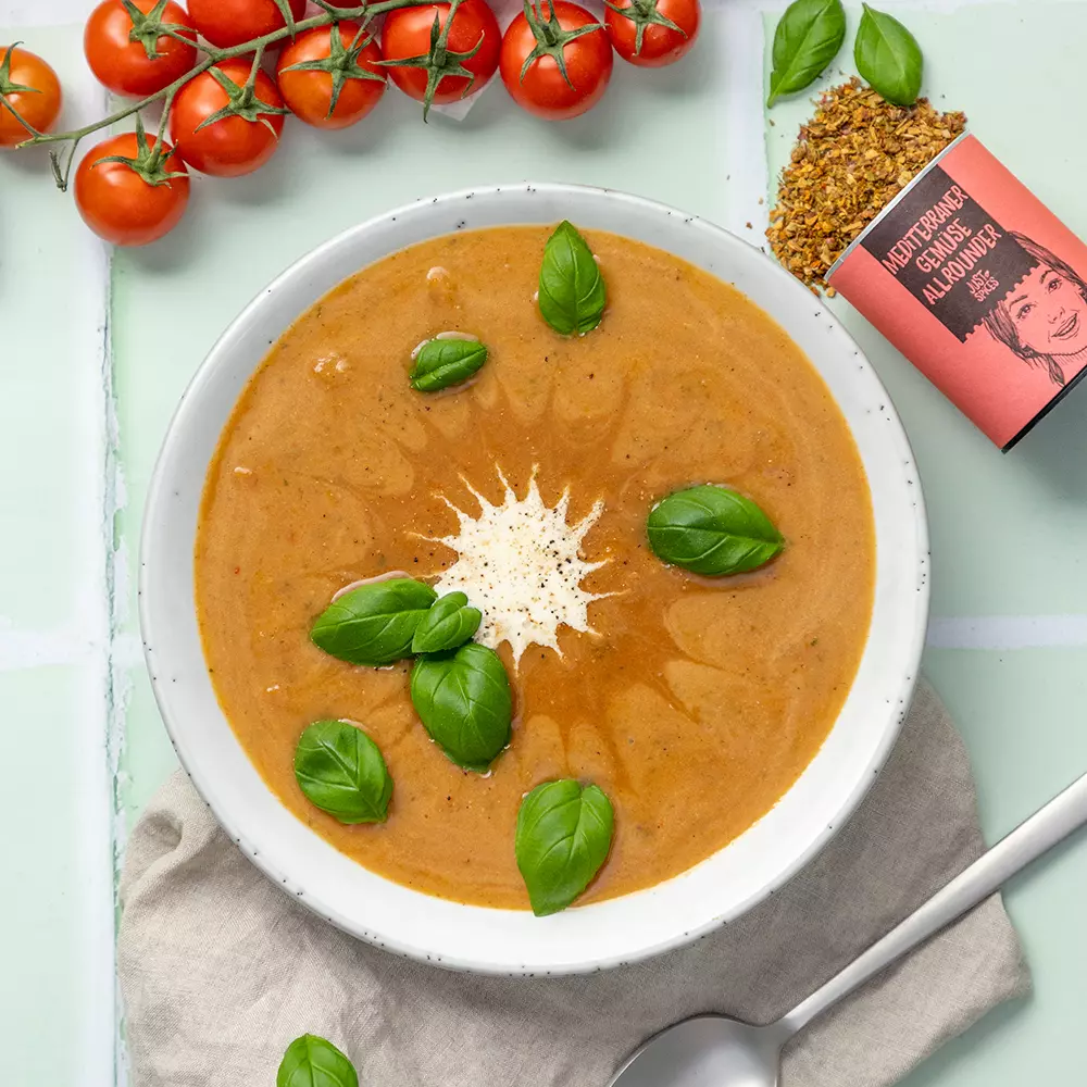Just Spices - Mediterraner Gemüse Allrounder -  Gemüsesuppe, Mediterrane Gewürzmischung 