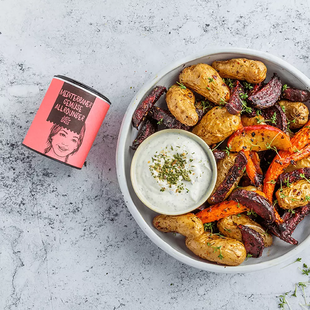 Just Spices - Mediterraner Gemüse Allrounder -  Ofengemüse, Mediterraner Gemüse Allrounder