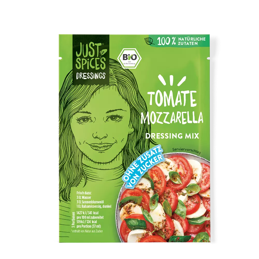 Just Spices - Bio Tomaten Mozzarella Dressing Mix (3er)