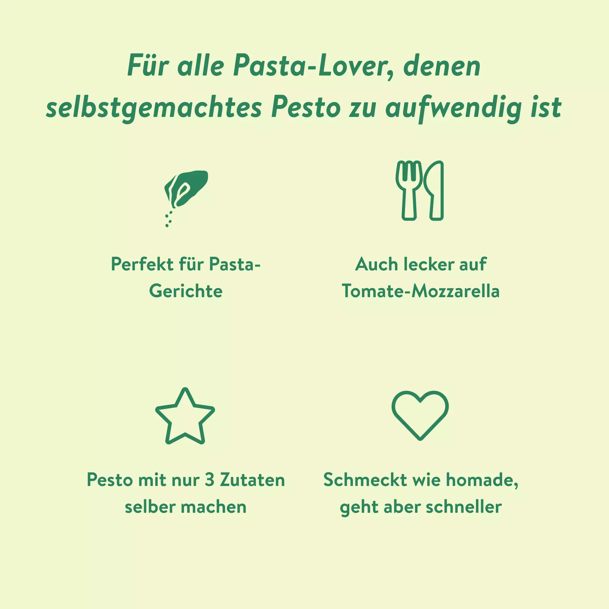 Just Spices - Grüner Pesto Mix